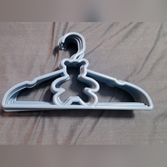Other - Blue Teddy Bear Shaped Hangers